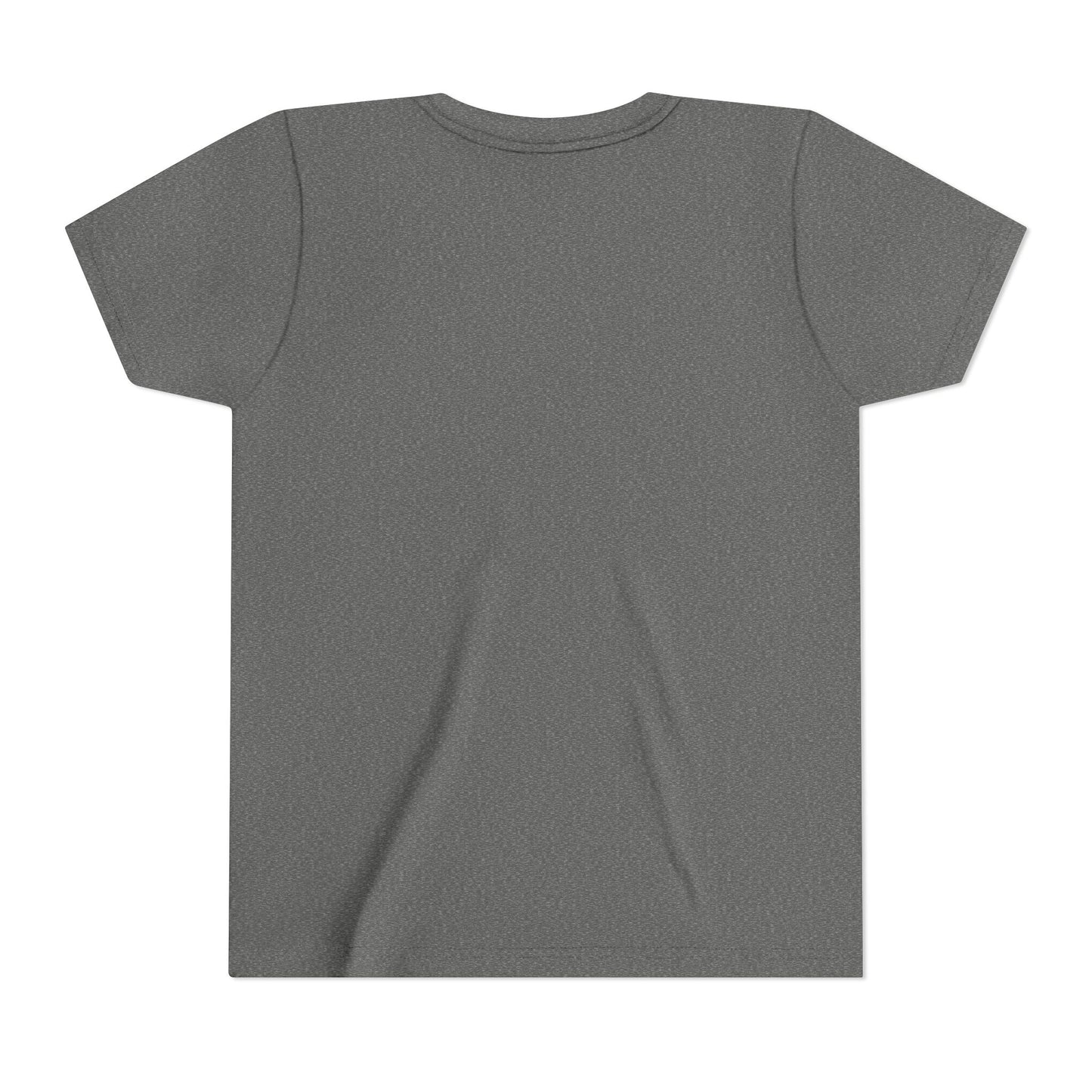 Colorful Bunny Youth Short Sleeve Tee - Fun Spring & Easter Shirt