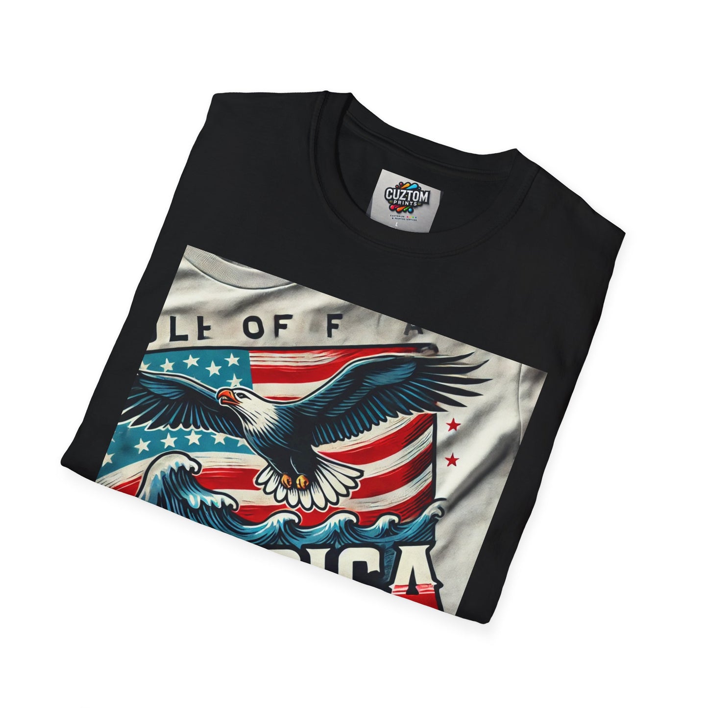 Patriotic Eagle Graphic T-Shirt - Celebrate America