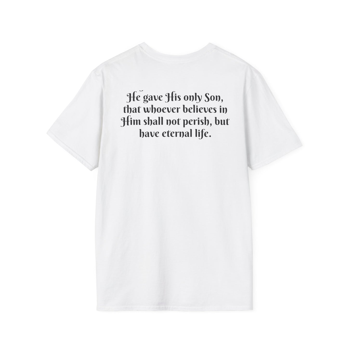 Inspiring Faith Unisex Softstyle T-Shirt with Cross Design