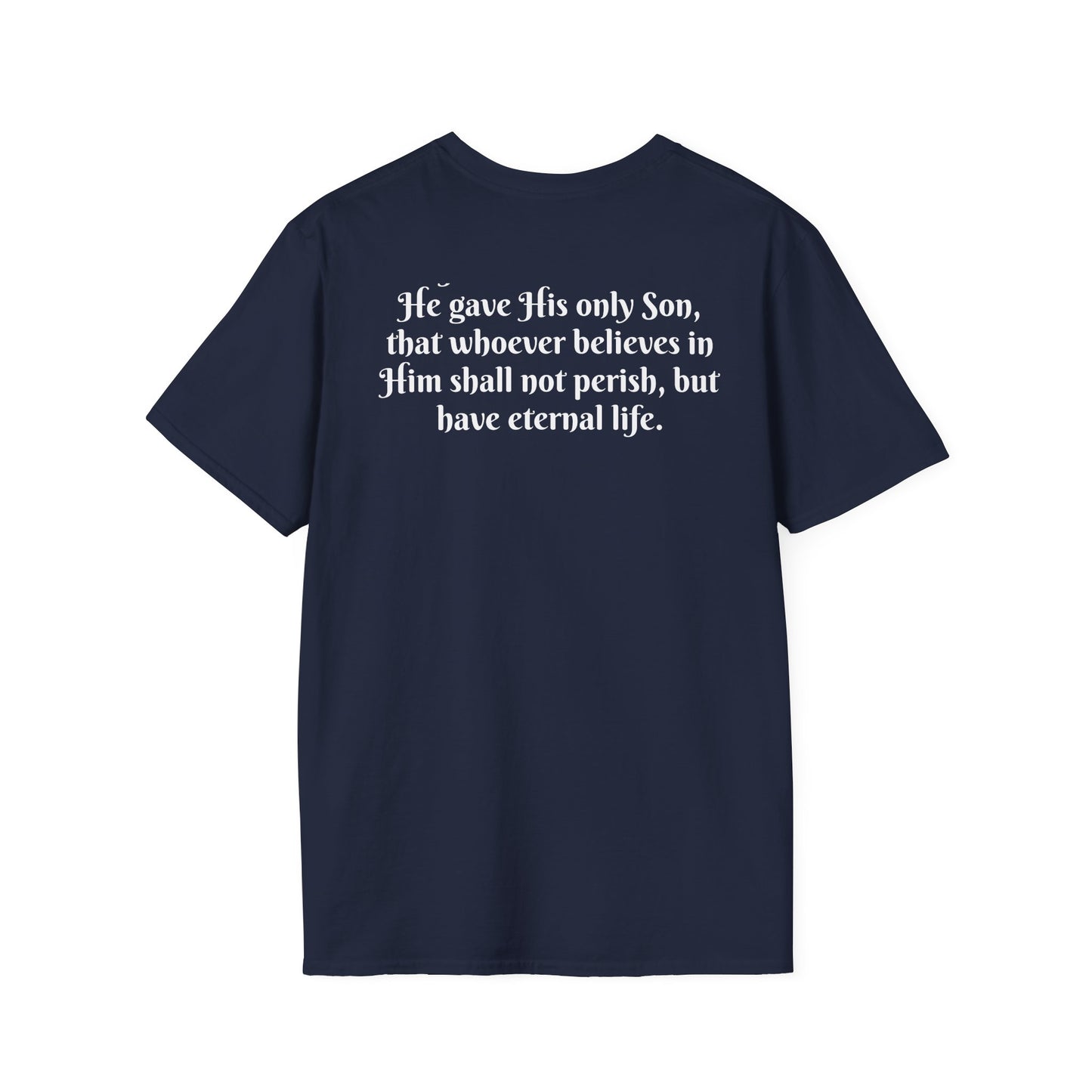Inspiring Faith Unisex Softstyle T-Shirt with Cross Design