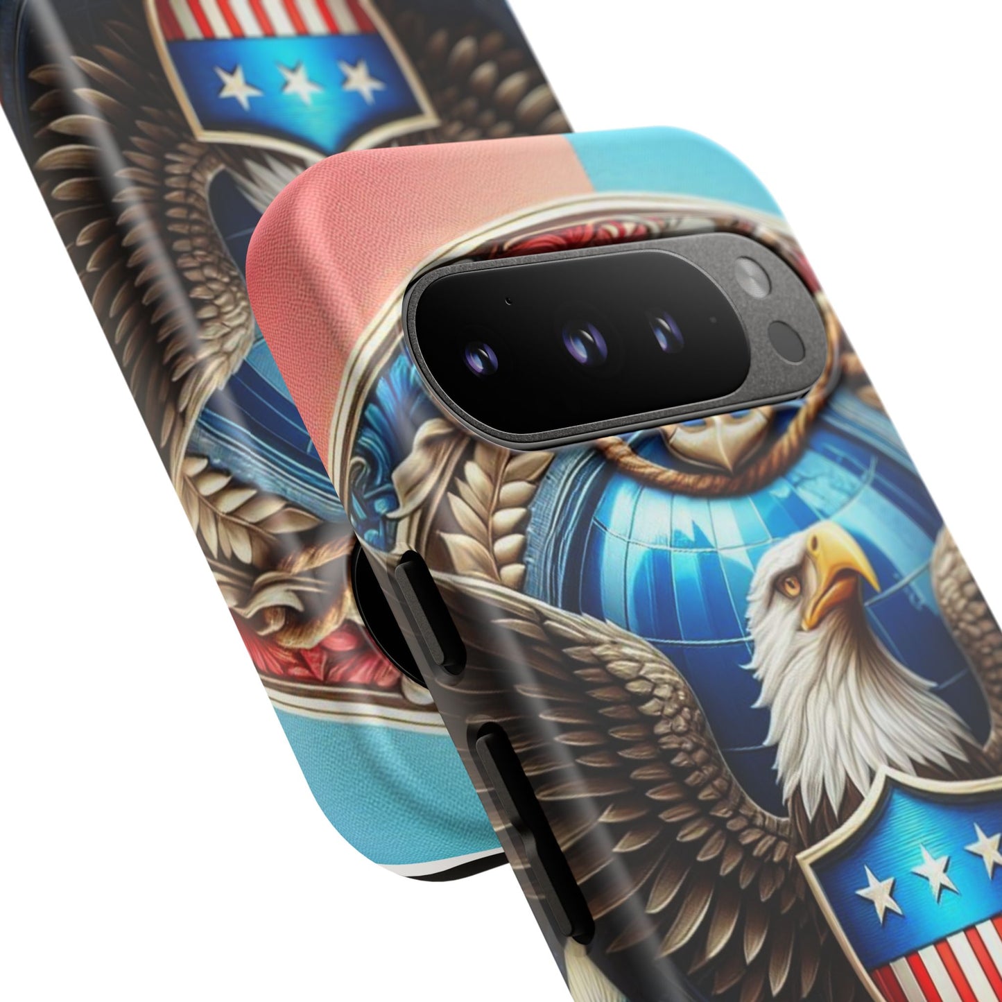 Bold Eagle Phone Case - Patriotic Design for USA and Military Fans