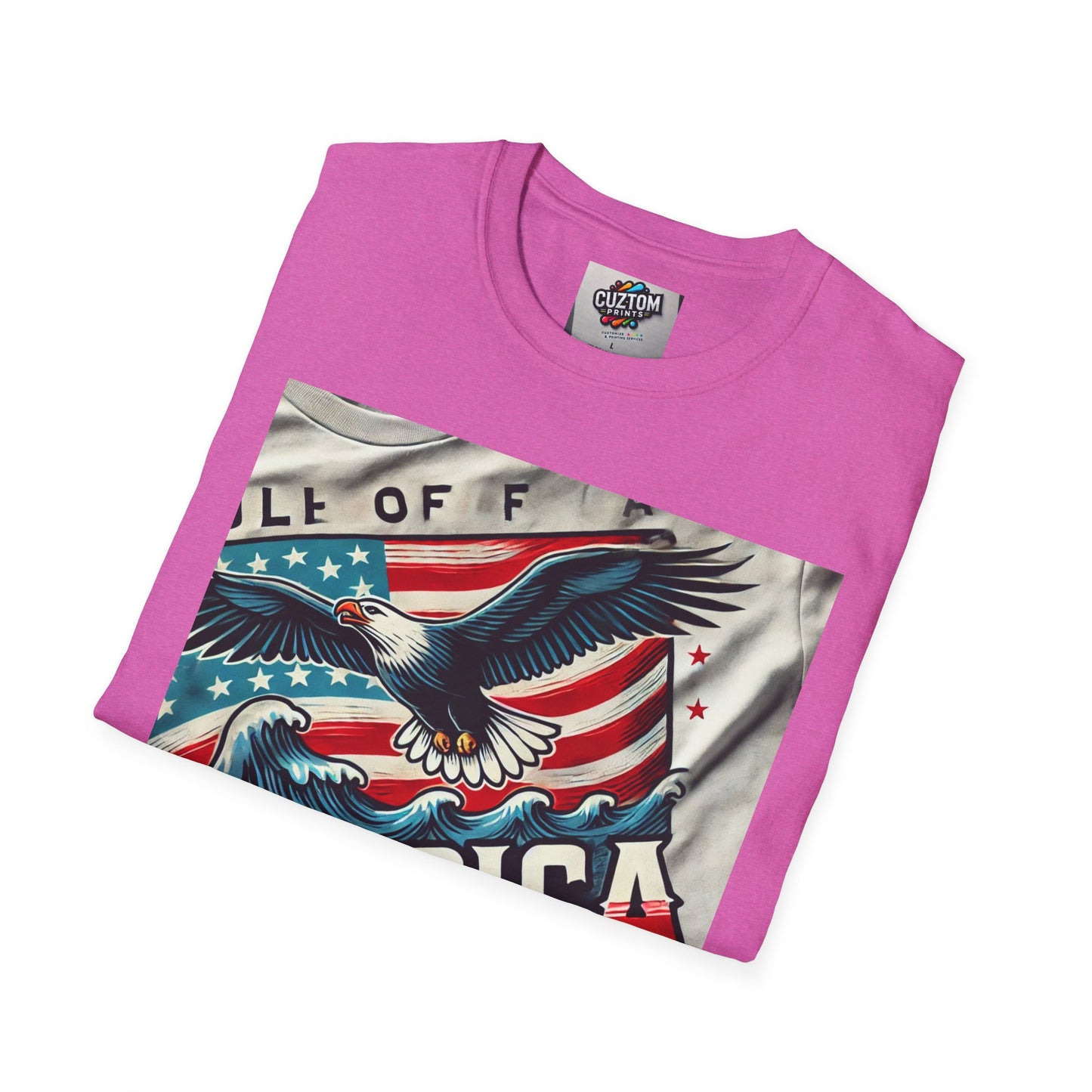 Patriotic Eagle Graphic T-Shirt - Celebrate America