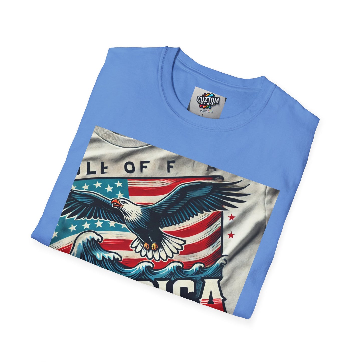 Patriotic Eagle Graphic T-Shirt - Celebrate America