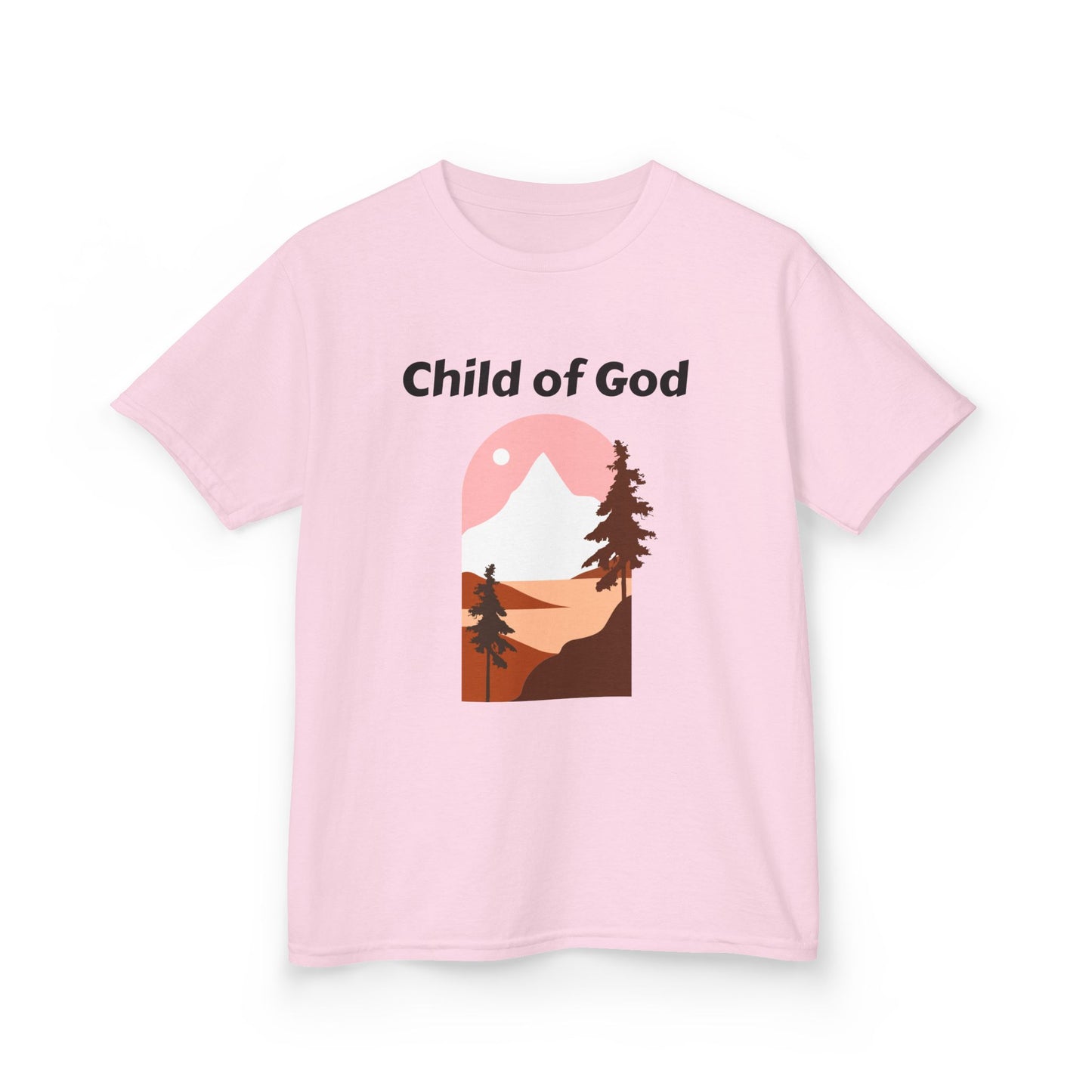 Kids Heavy Cotton™ Tee - "Child of God" Inspirational T-Shirt