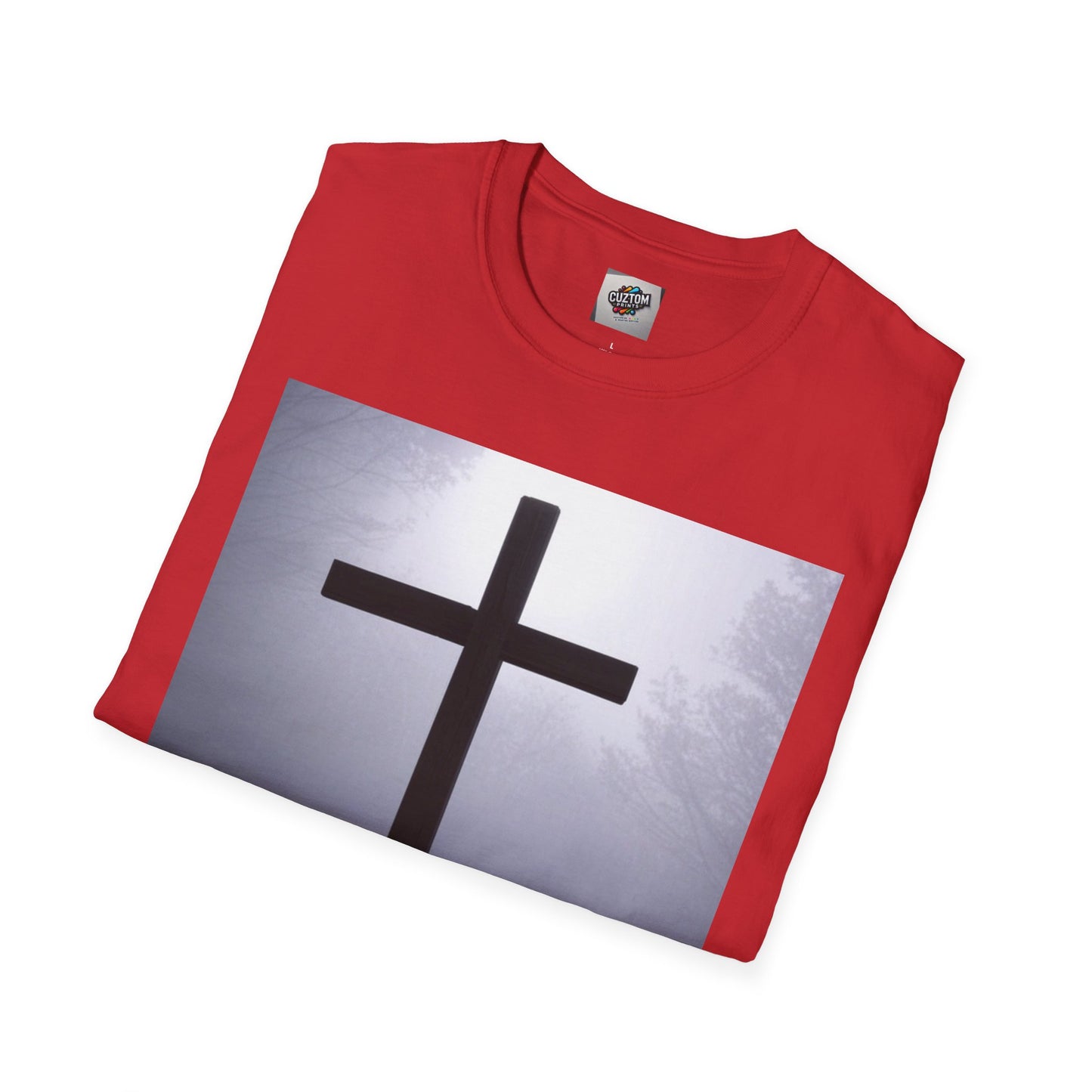 Inspiring Faith Unisex Softstyle T-Shirt with Cross Design