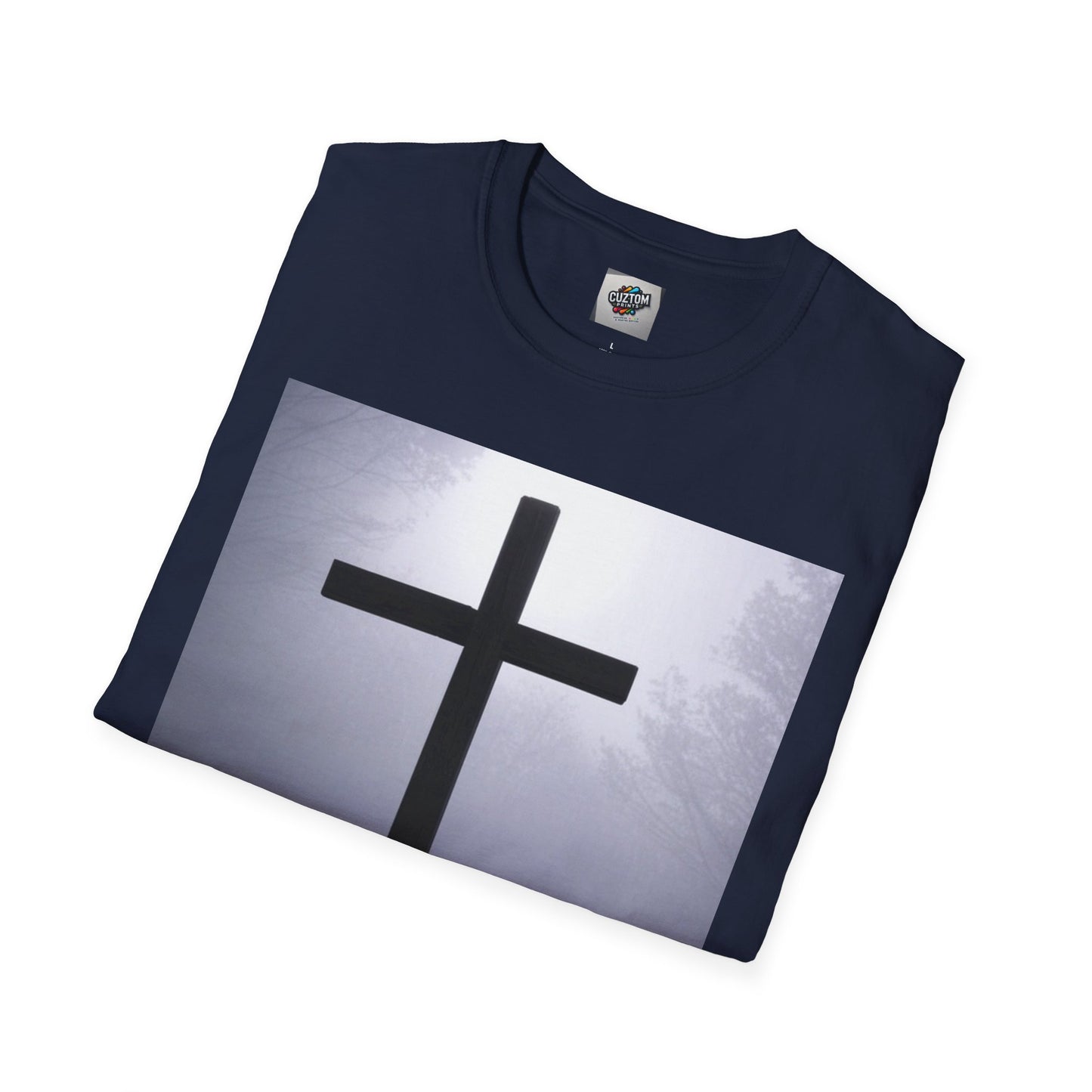 Inspiring Faith Unisex Softstyle T-Shirt with Cross Design