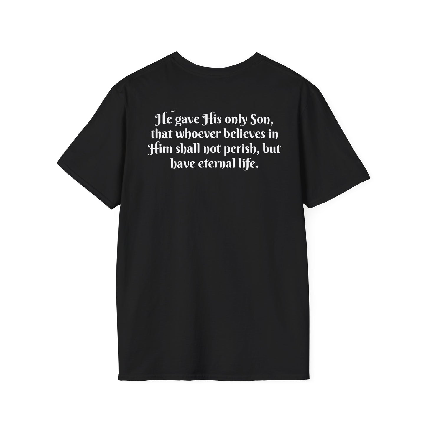 Inspiring Faith Unisex Softstyle T-Shirt with Cross Design