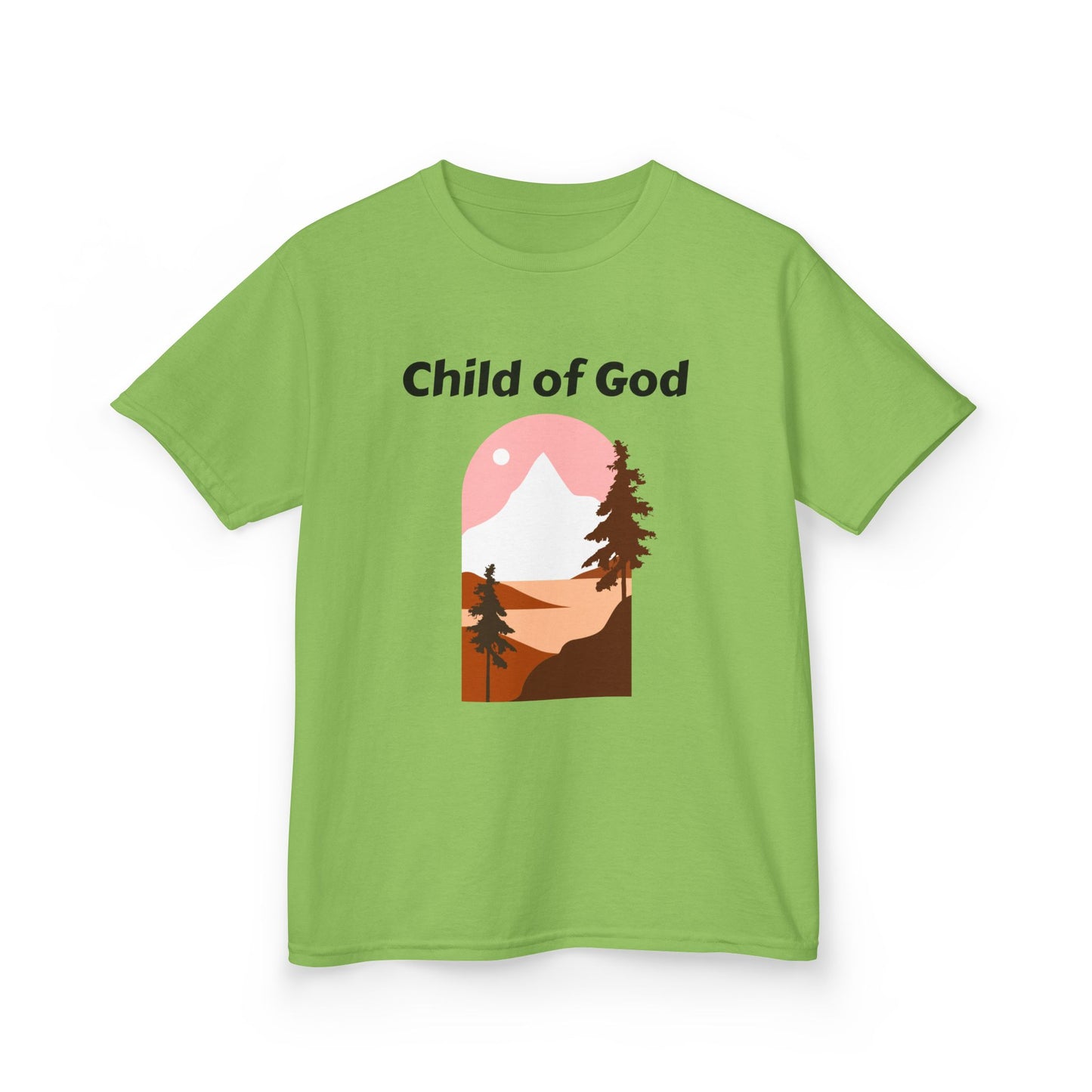Kids Heavy Cotton™ Tee - "Child of God" Inspirational T-Shirt