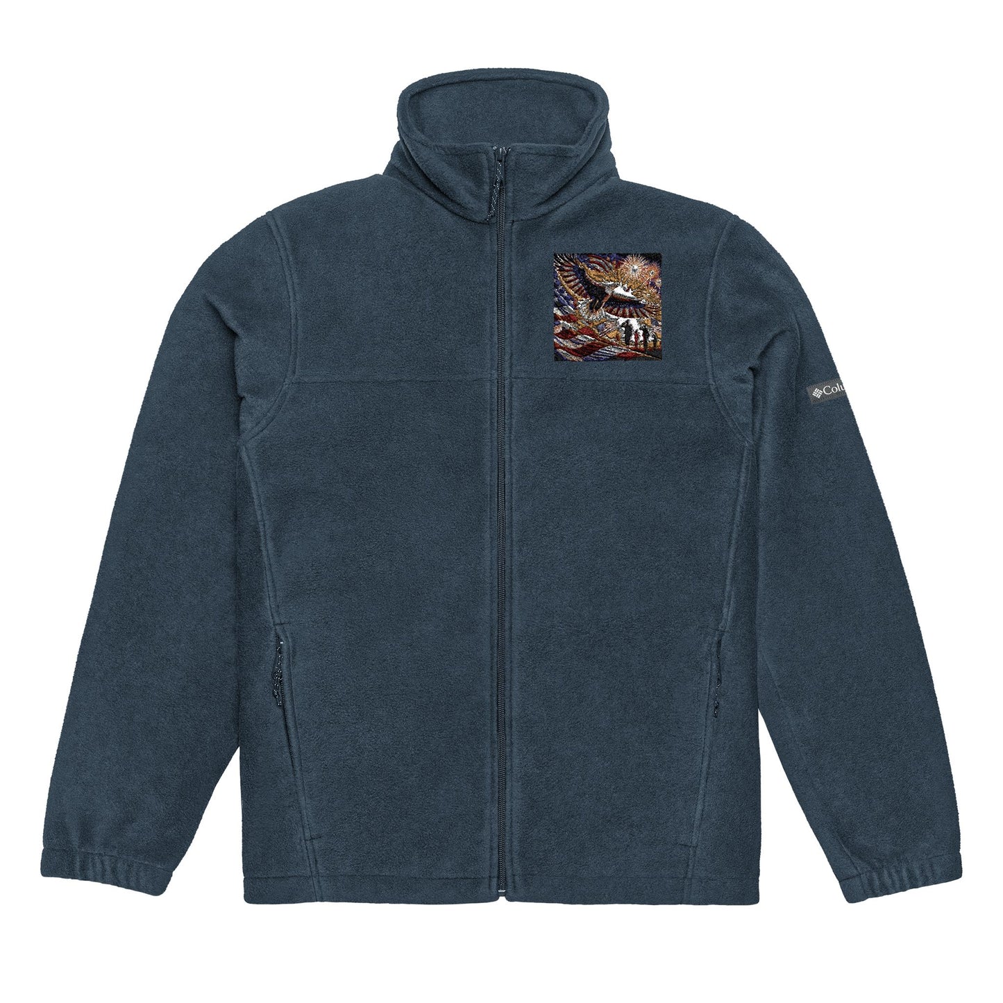 Custom Embroidered Columbia Fleece Jacket for Outdoor Lovers
