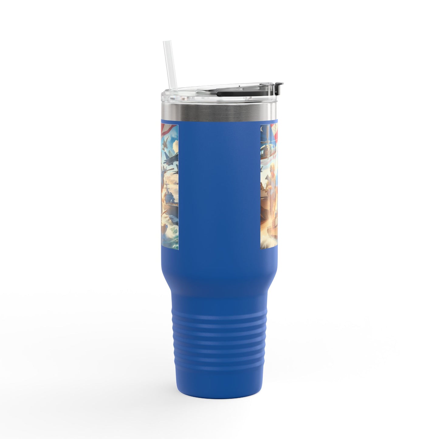 Patriotic Insulated Travel Mug - 40oz for Adventurers