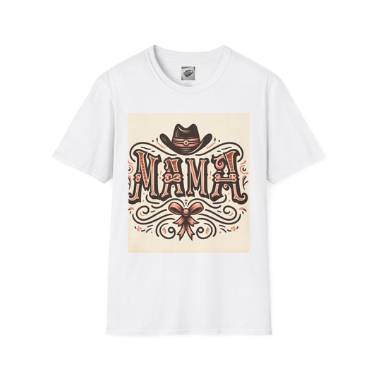 Western Mama T-Shirt | Unisex Softstyle Tee for Moms
