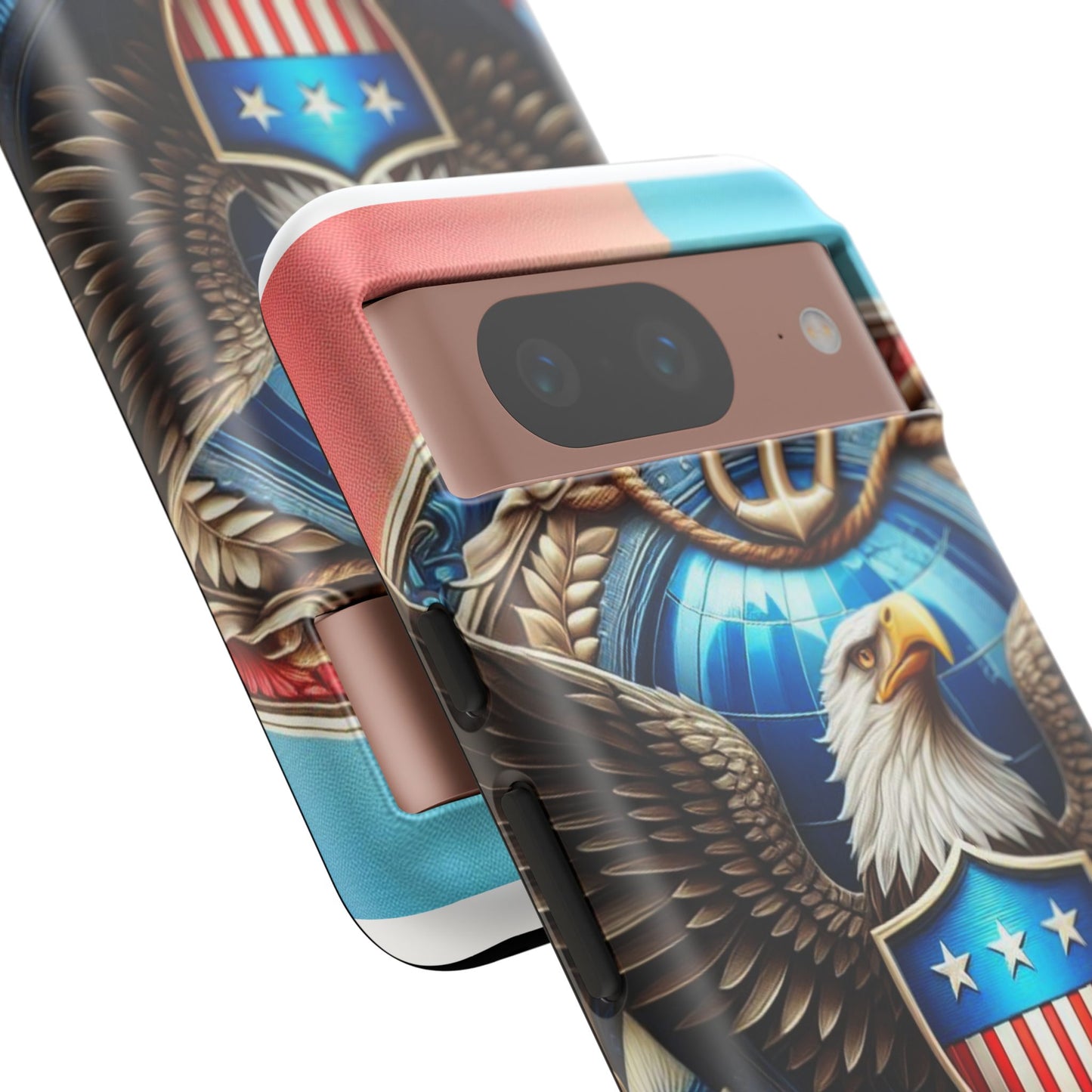 Bold Eagle Phone Case - Patriotic Design for USA and Military Fans