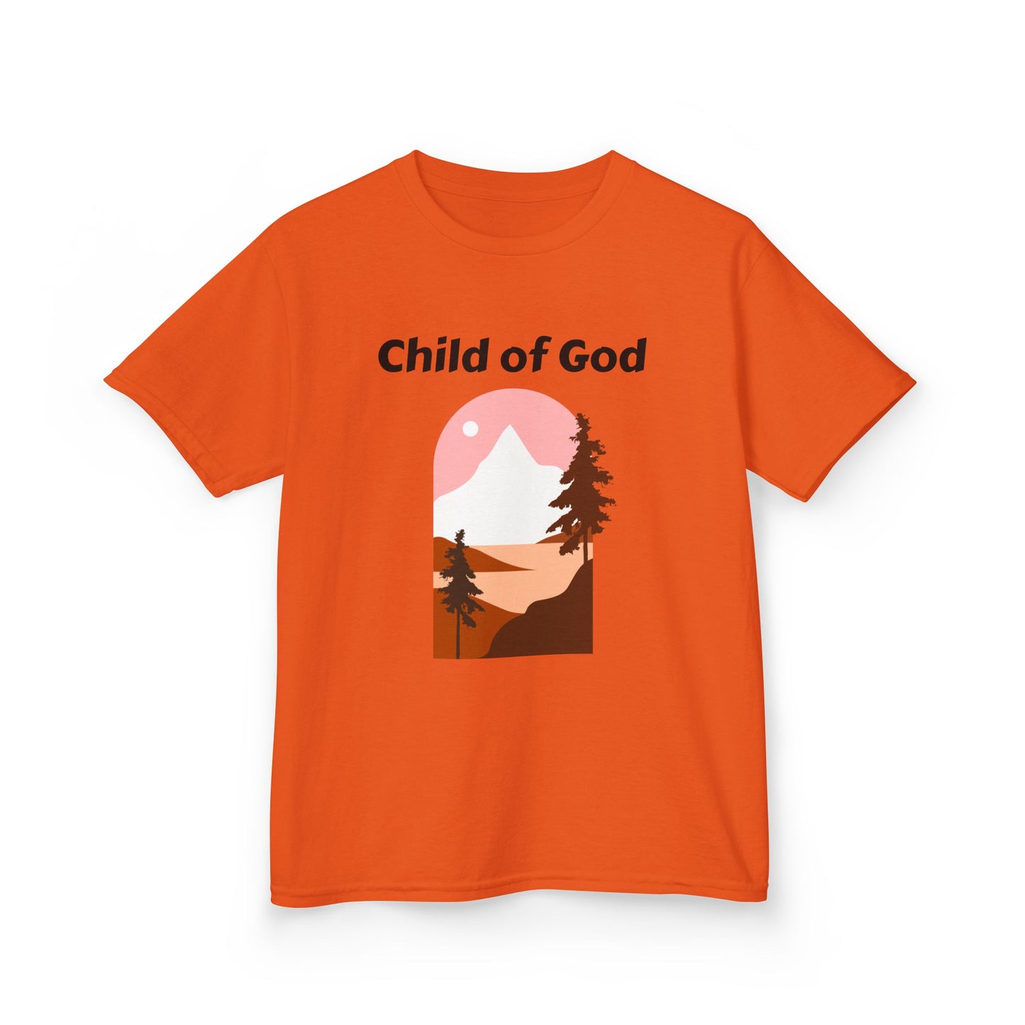 Kids Heavy Cotton™ Tee - "Child of God" Inspirational T-Shirt