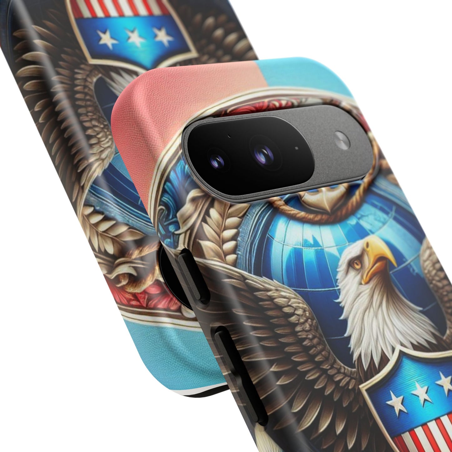 Bold Eagle Phone Case - Patriotic Design for USA and Military Fans