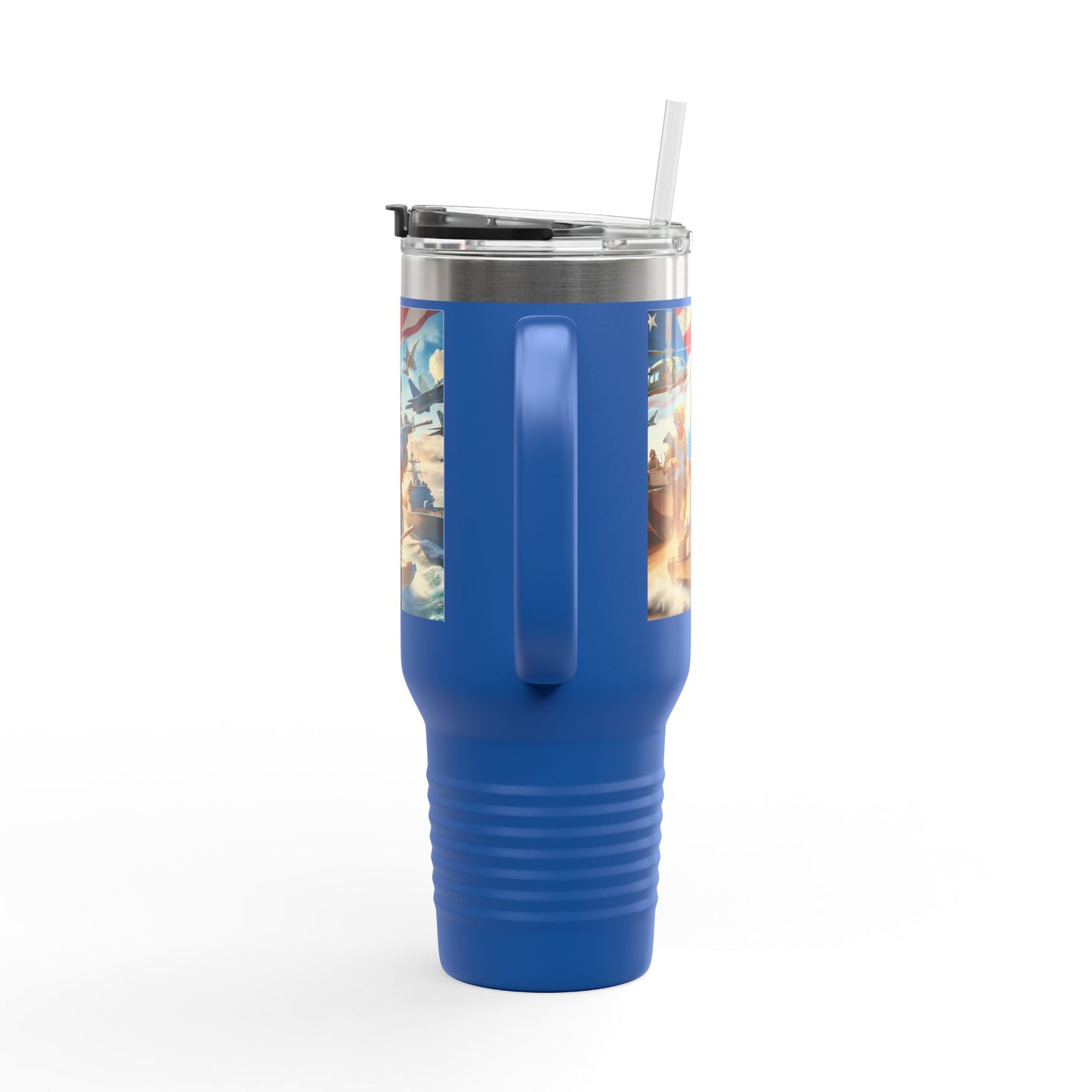 Patriotic Insulated Travel Mug - 40oz for Adventurers