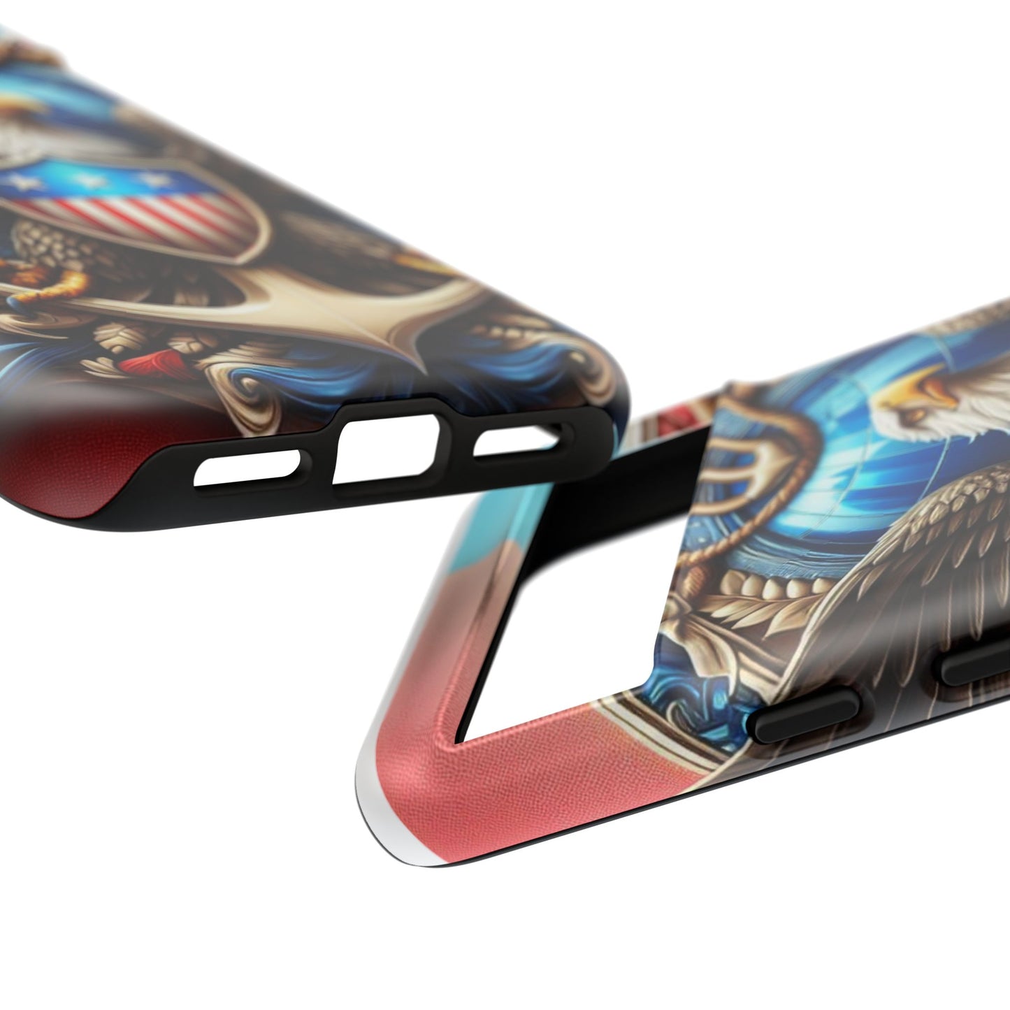 Bold Eagle Phone Case - Patriotic Design for USA and Military Fans