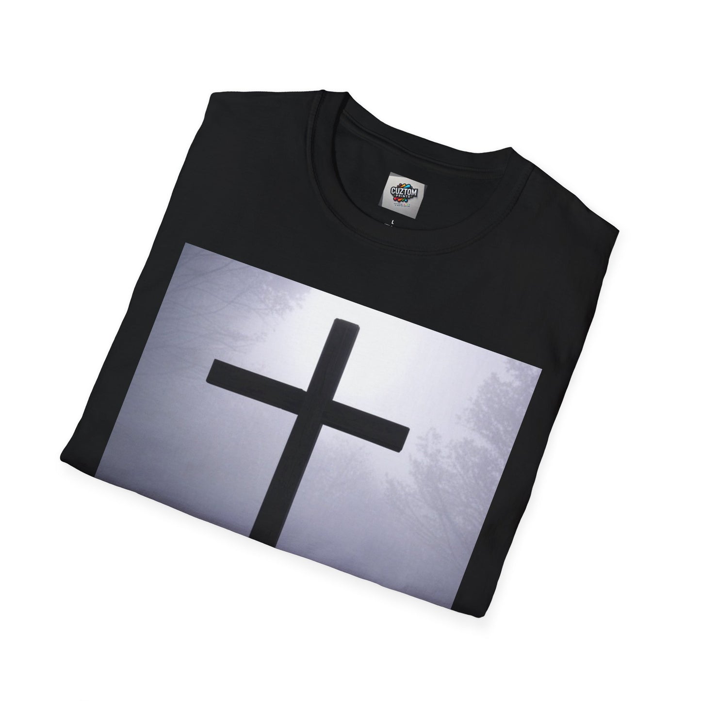 Inspiring Faith Unisex Softstyle T-Shirt with Cross Design
