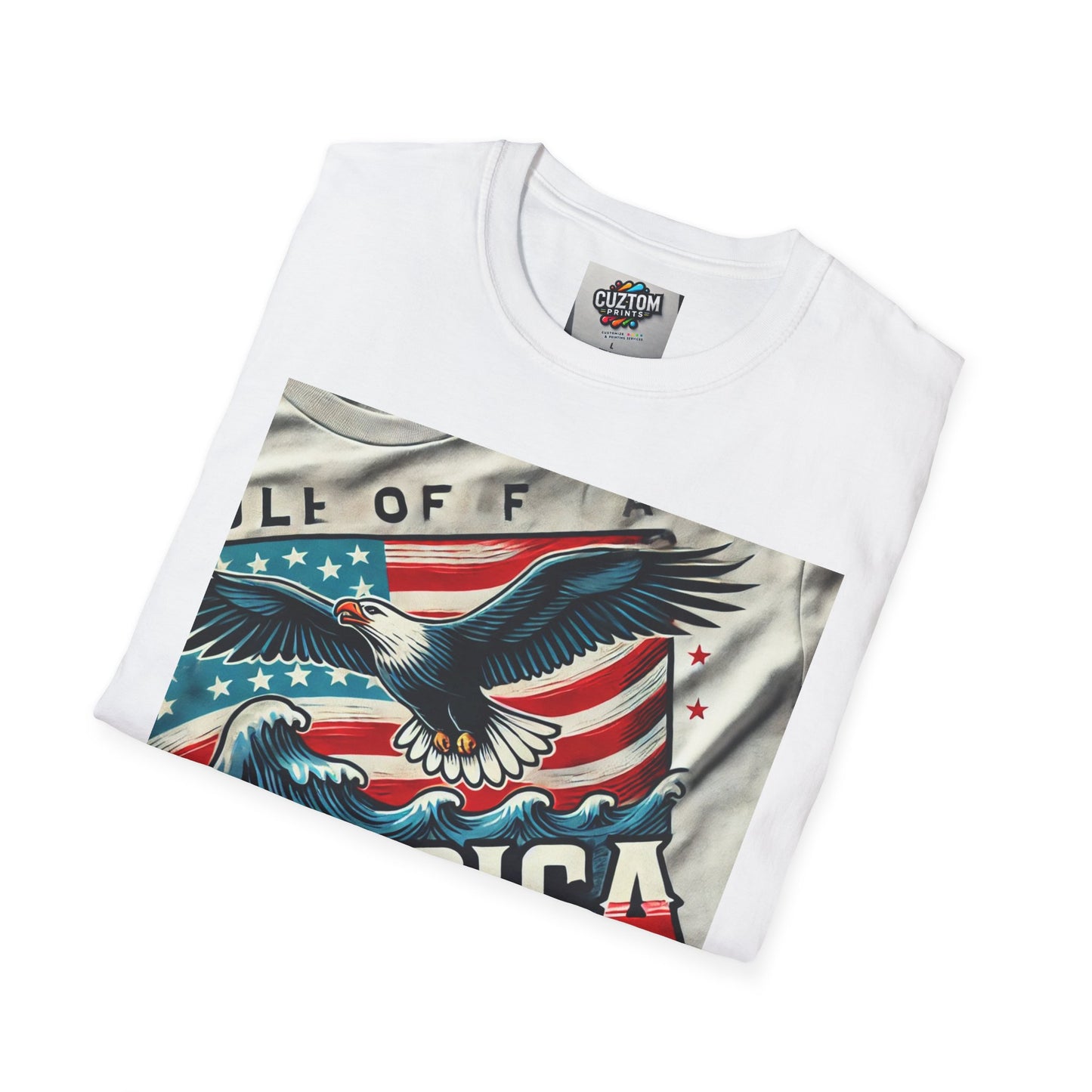 Patriotic Eagle Graphic T-Shirt - Celebrate America