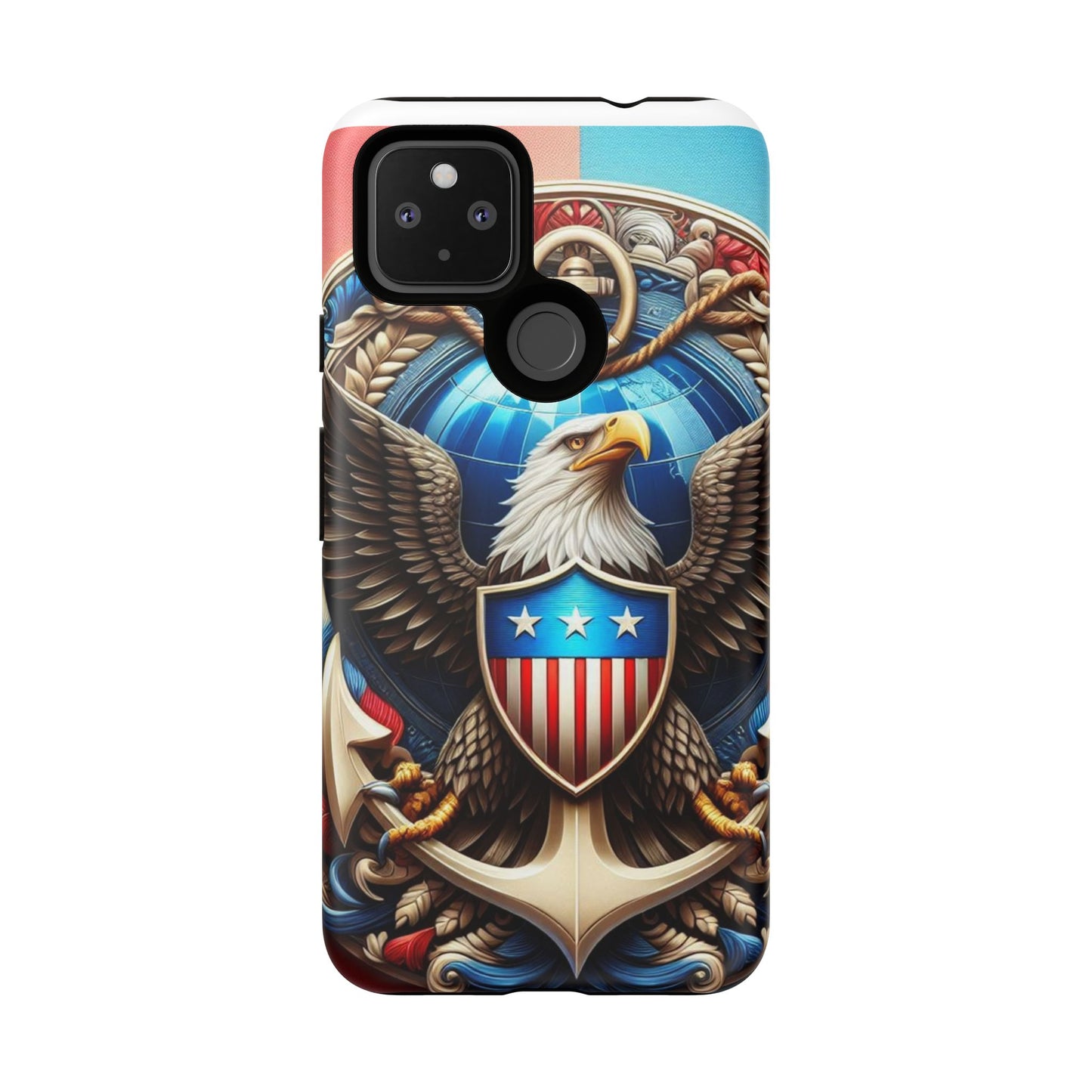 Bold Eagle Phone Case - Patriotic Design for USA and Military Fans