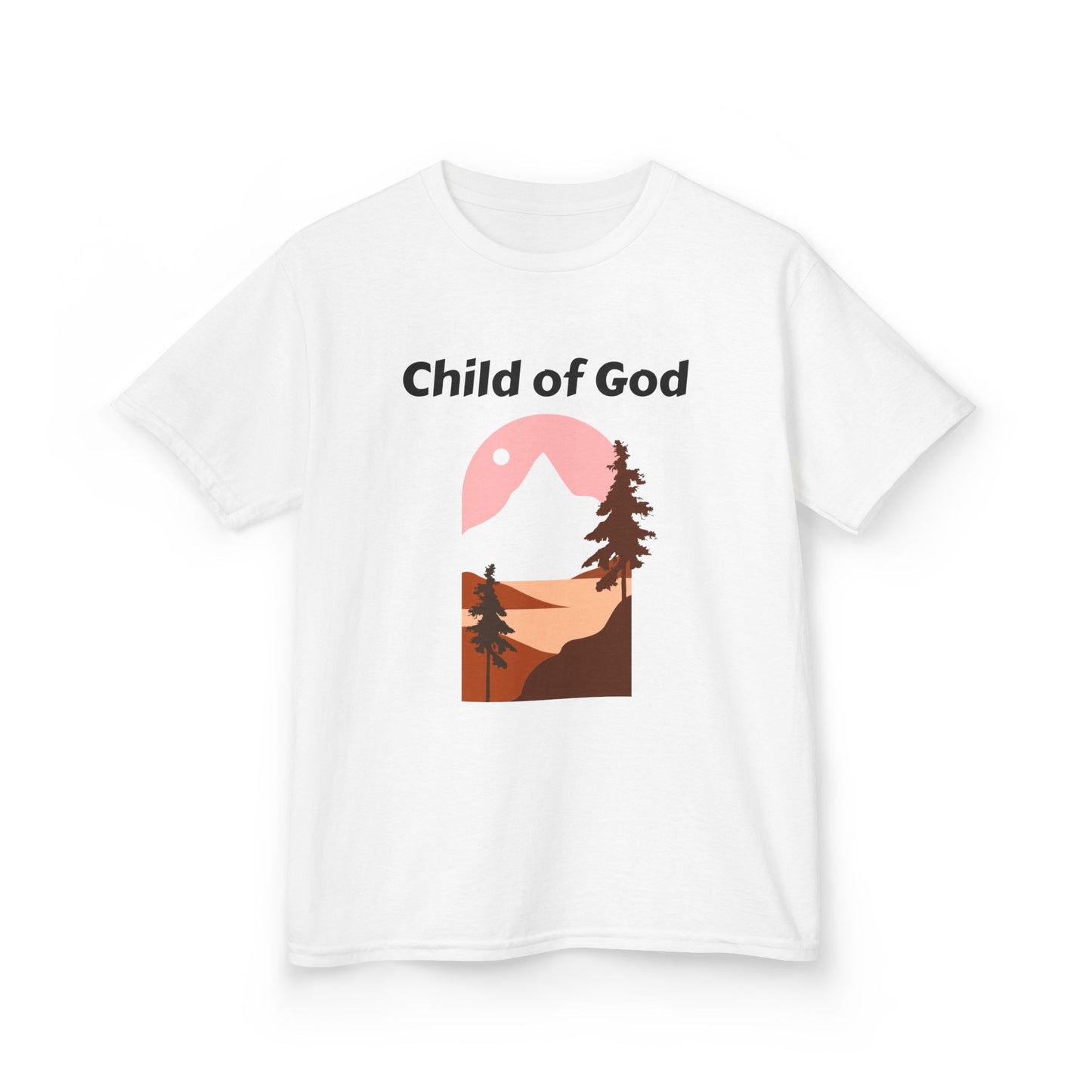 Kids Heavy Cotton™ Tee - "Child of God" Inspirational T-Shirt