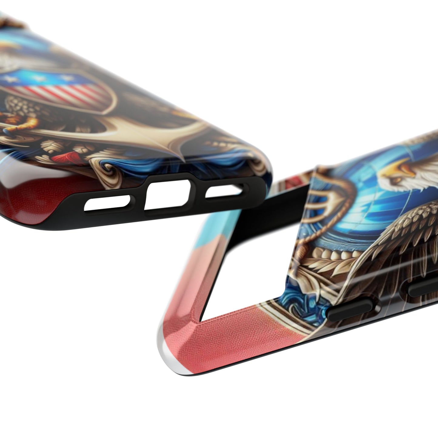 Bold Eagle Phone Case - Patriotic Design for USA and Military Fans