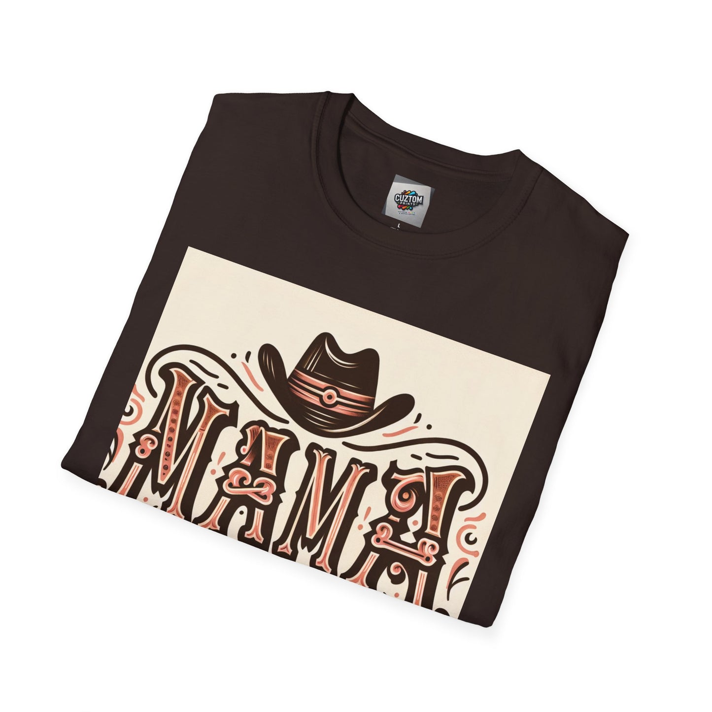Western Mama T-Shirt | Unisex Softstyle Tee for Moms